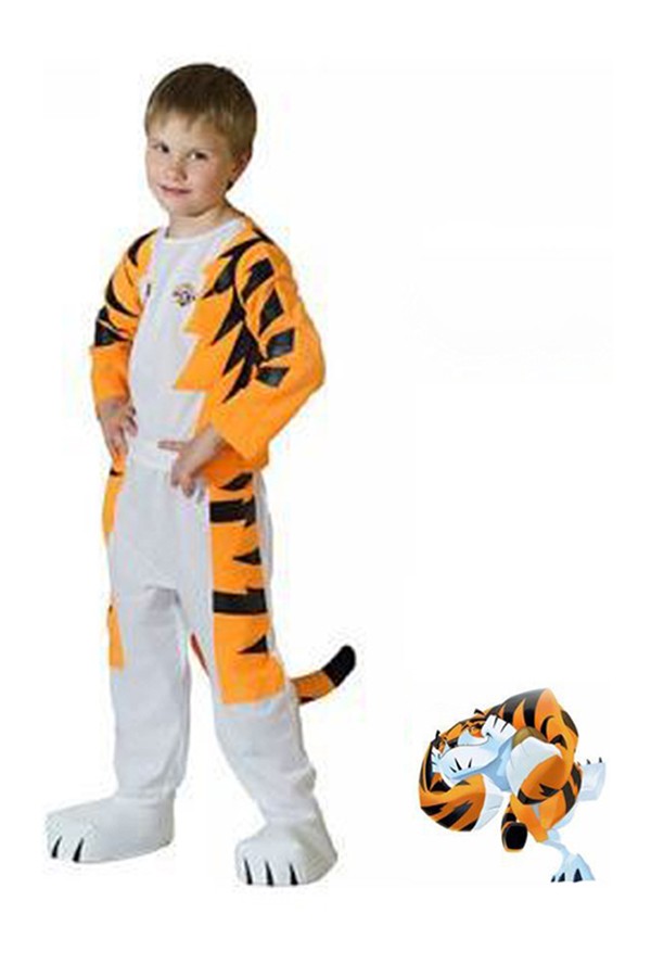 Halloween Costumes Kids Domineering Tiger Stripes Costume - Click Image to Close